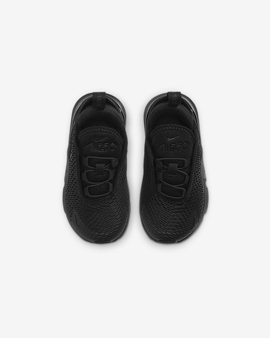 Nike Toddler Air Max 270 Shoes Boys Size 4 Black White